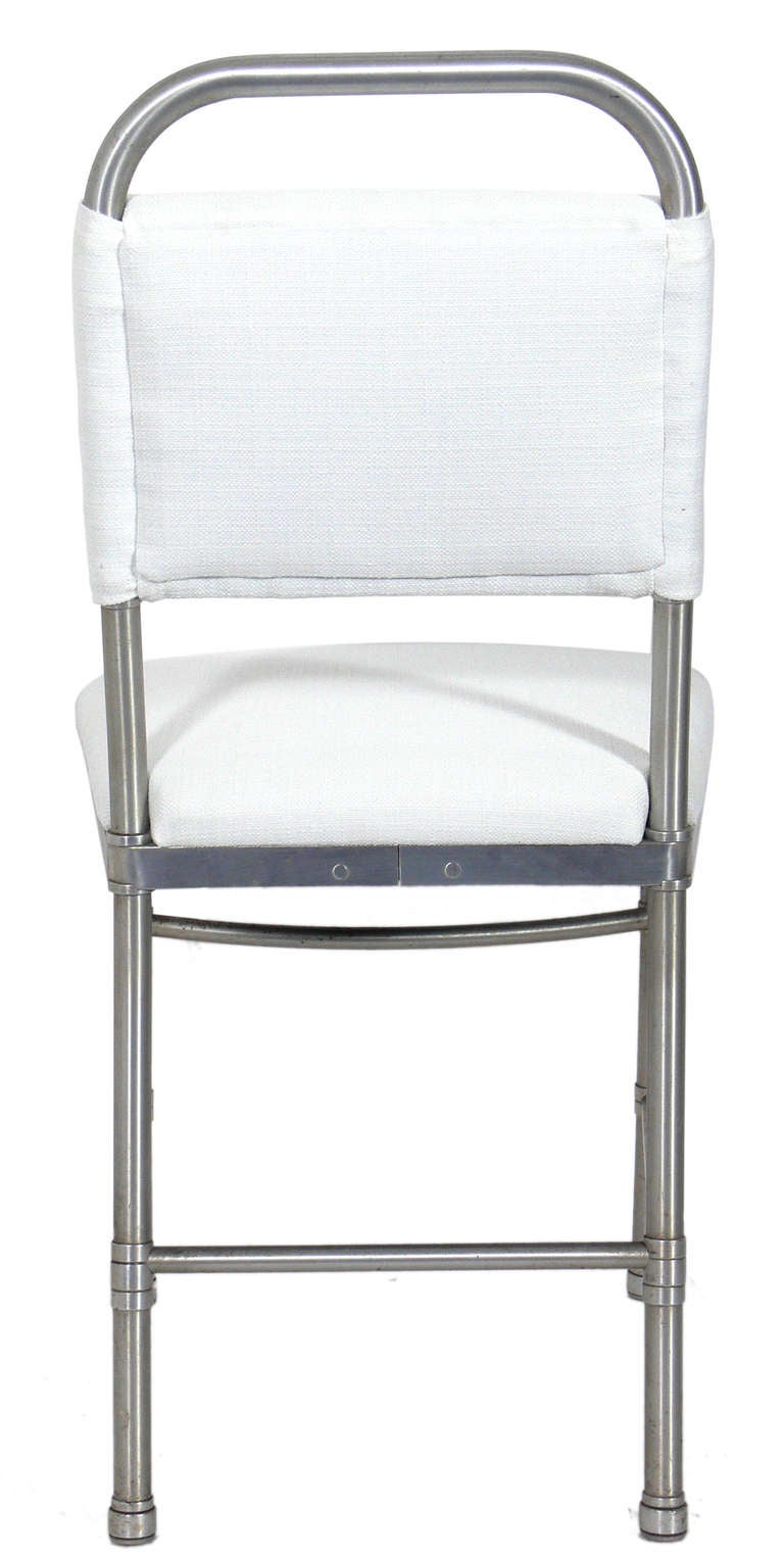 American Set of Ten Aluminum Dining Chairs by Warren McArthur