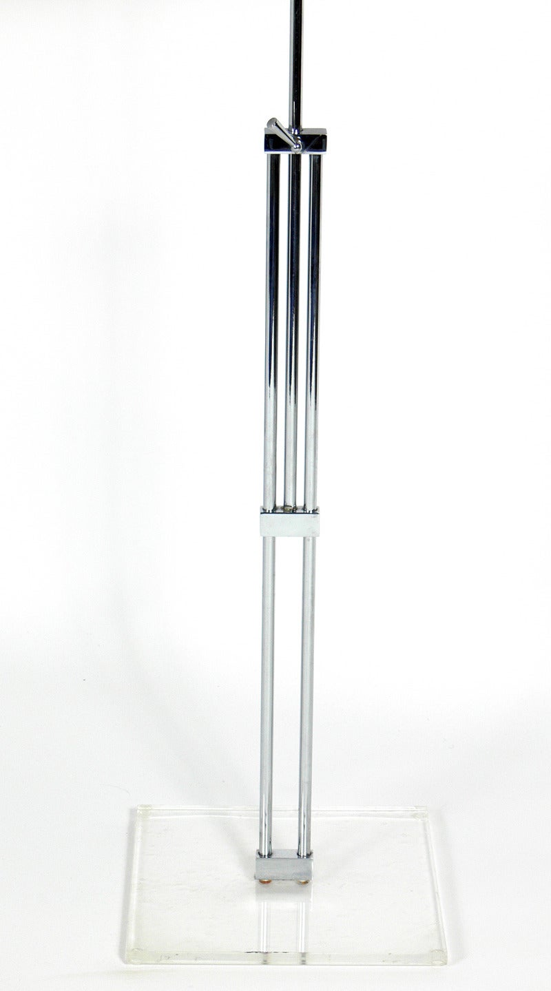 American Chrome and Lucite Easel or Podium or Music Stand