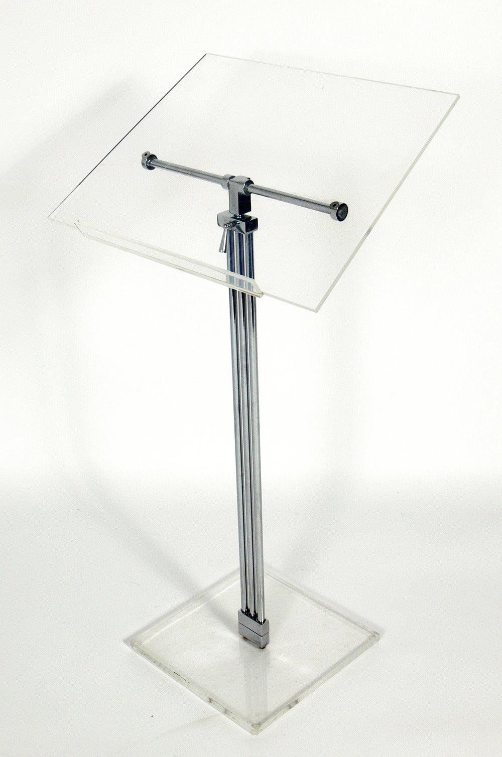 lucite music stand