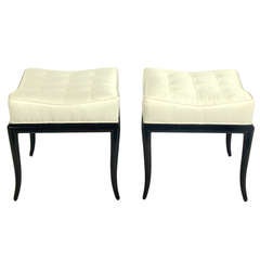 Pair of Elegant Stools by T.H. Robsjohn-Gibbings 9