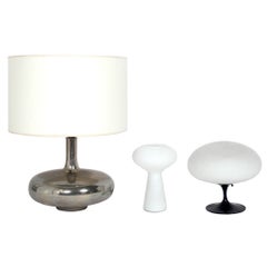 Retro Selection of Sculptural Mid Century Modern Lamps