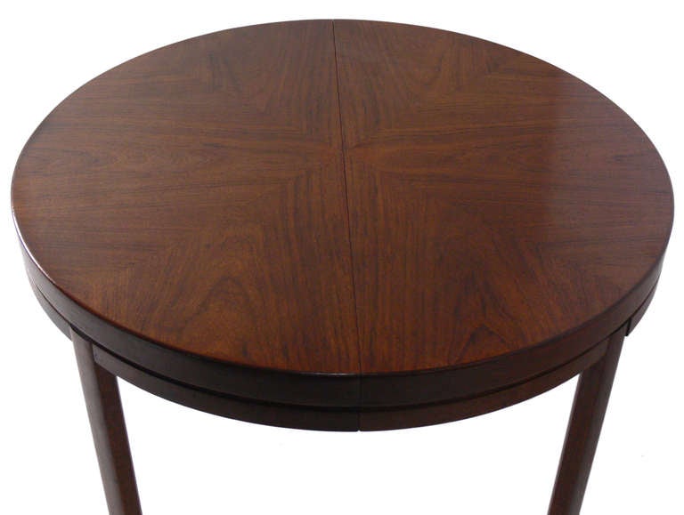Mid-Century Modern Clean Lined Midcentury Modern Walnut Dining Table - Seats from 4-12 People