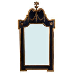 Neoclassical Gold and Black Mirror 1