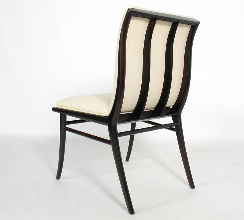 Mid-20th Century Elegant Desk and Chair designed by T.H. Robsjohn-Gibbings