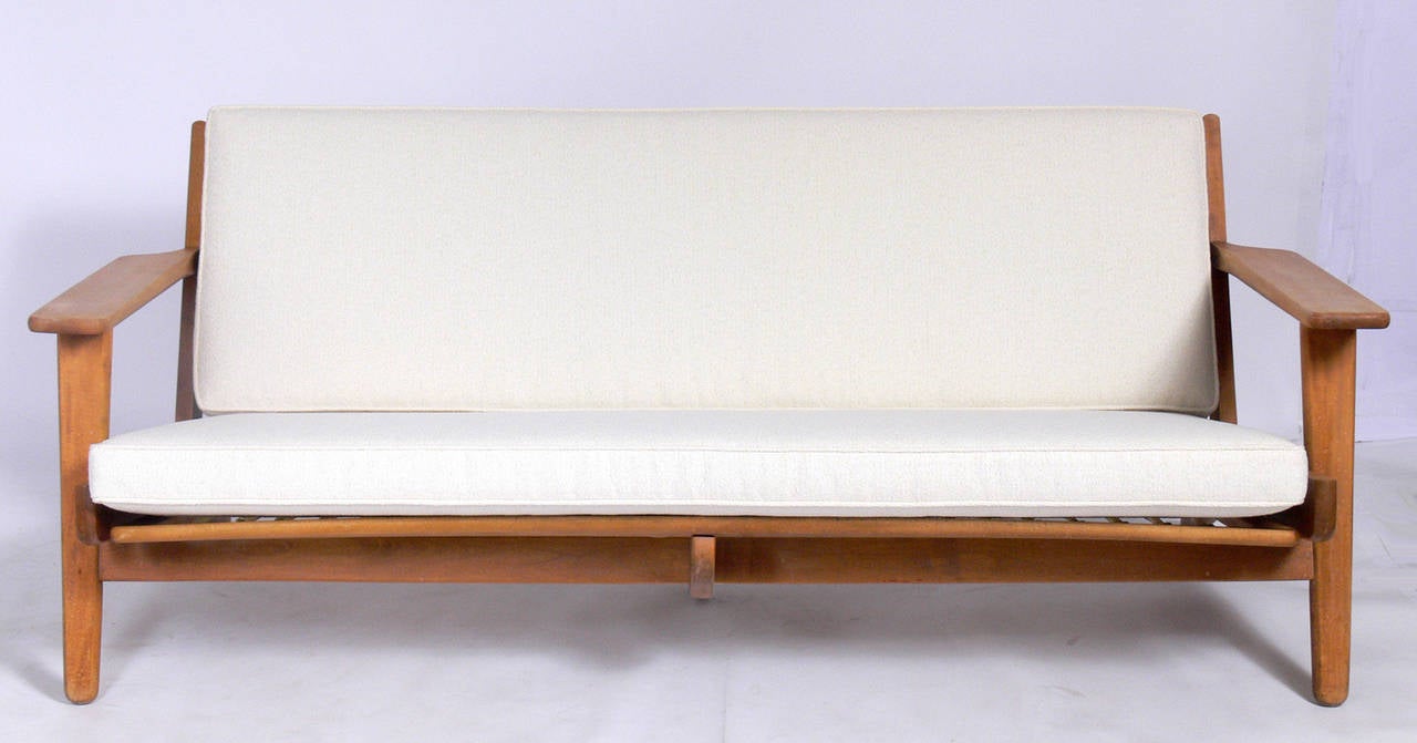 Danish Modern Sofa attributed to Hans Wegner