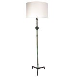 Sculptural Bronze Floor Lamp after Giacometti