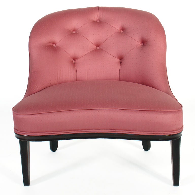Janus Slipper Chair designed by Edward Wormley
