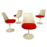 Set of Four Dining Chairs designed by Eero Saarinen