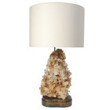 Rock Crystal Lamp designed by Carole Stupell