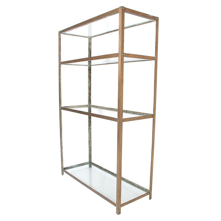 Bronze Vitrine with Perfect Patina