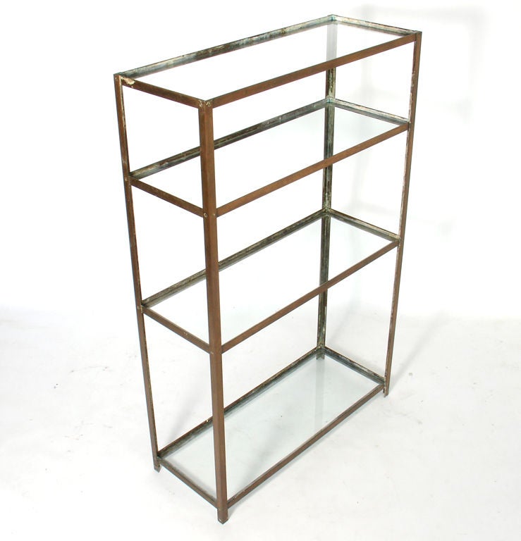 Bronze Vitrine with Perfect Patina 1