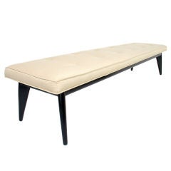 Large Scale Modernist Italian Bench 7 Foot Length