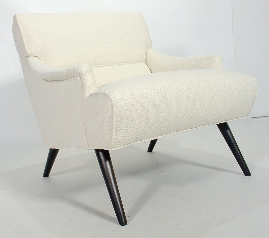 Pair of Modernist Italian Lounge Chairs 2