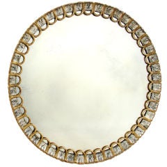 Large Scale 19th Century Gilt Mirror