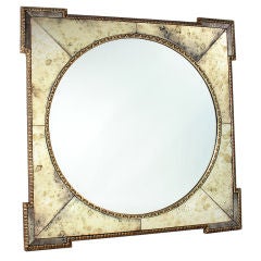 Large Scale 1940's Mirror with Great Patina