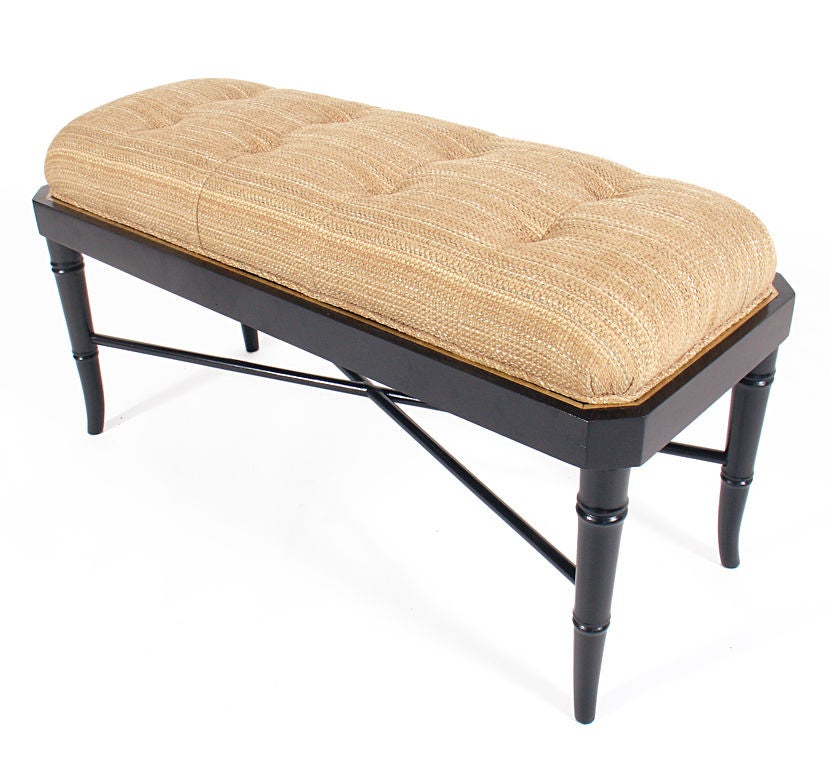 Pair of 1940's "X" Form Benches