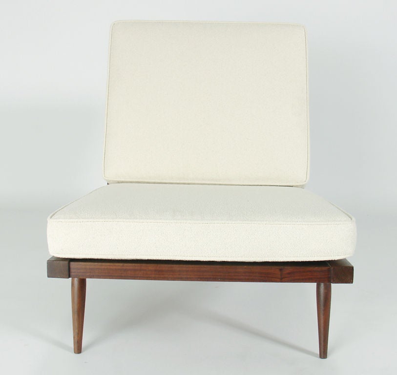 American George Nakashima Lounge Chair and Ottoman