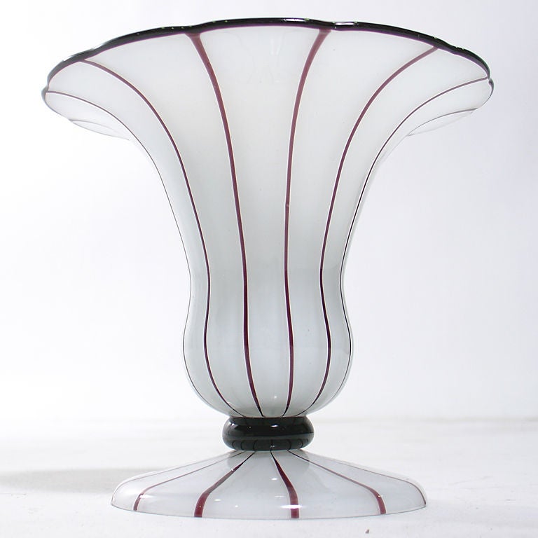 20th Century Trumpet Vase by Michael Powolny for Loetz