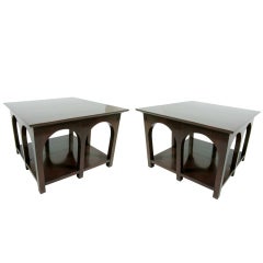 Pair of Large Scale Side Tables by T.H. Robsjohn Gibbings