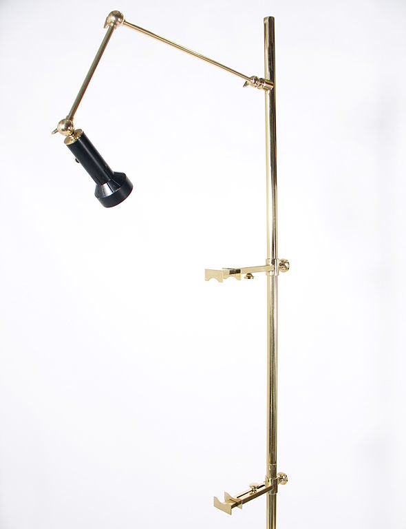 Italian Sculptural Easel Lamp by Arredoluce