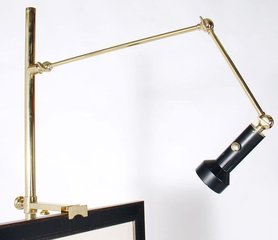 Mid-20th Century Sculptural Easel Lamp by Arredoluce