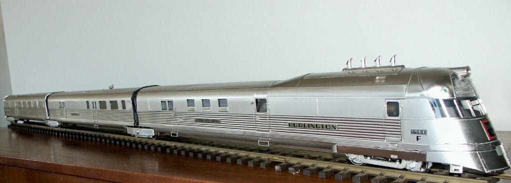 burlington zephyr model train