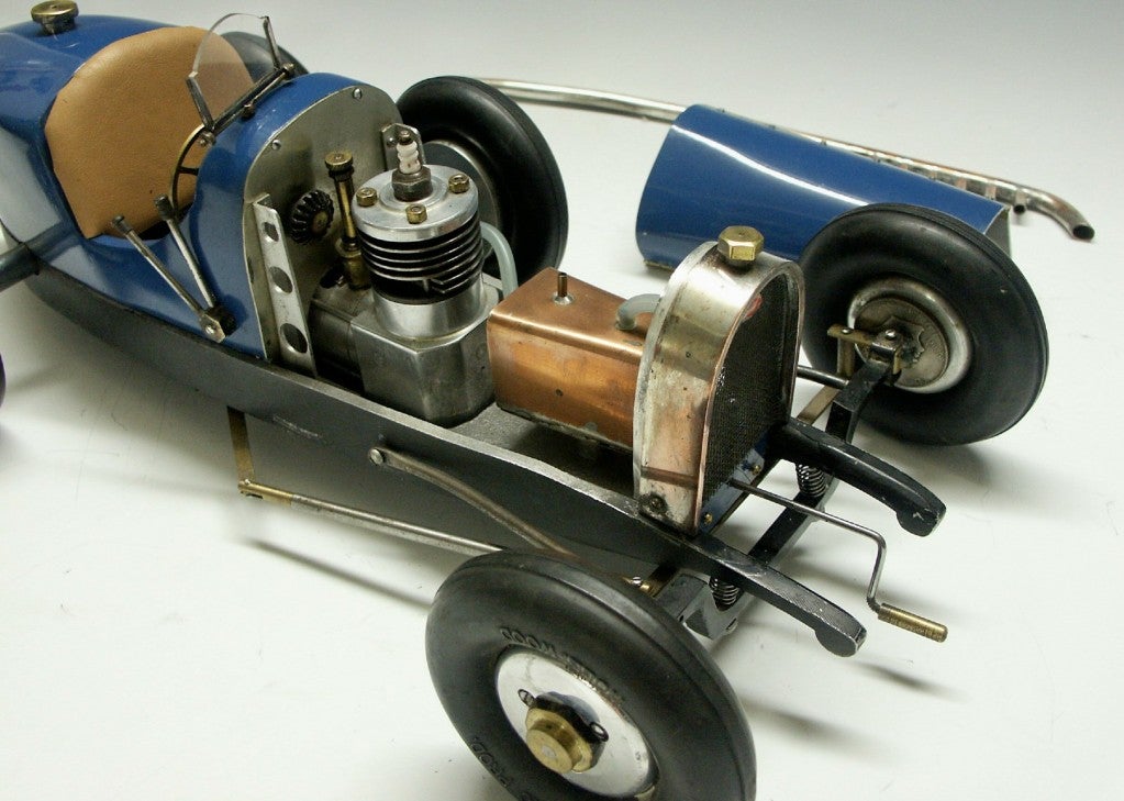American Bugatti Race Car Model For Sale