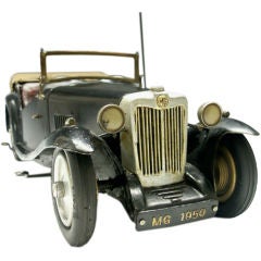 Vintage MG Gas Powered Model Car