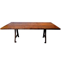 Used Custom Barn Wood Table
