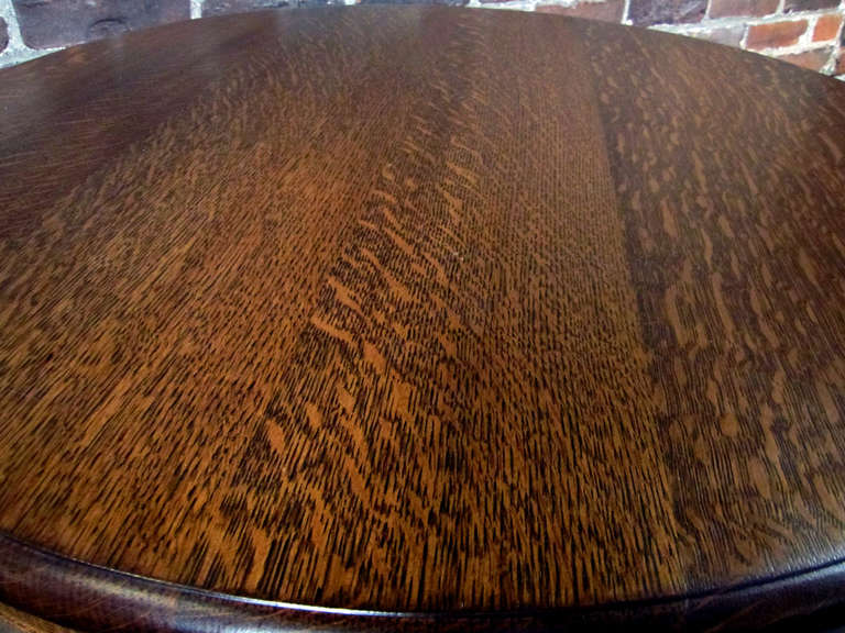 20th Century Antique Oak Parlor Table