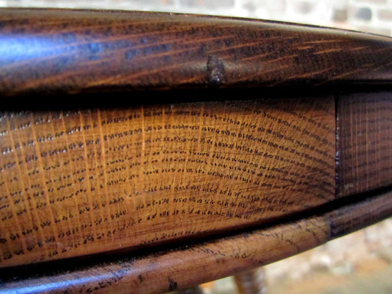 Antique Oak Parlor Table 1