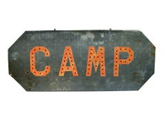 Vintage CAMP Sign