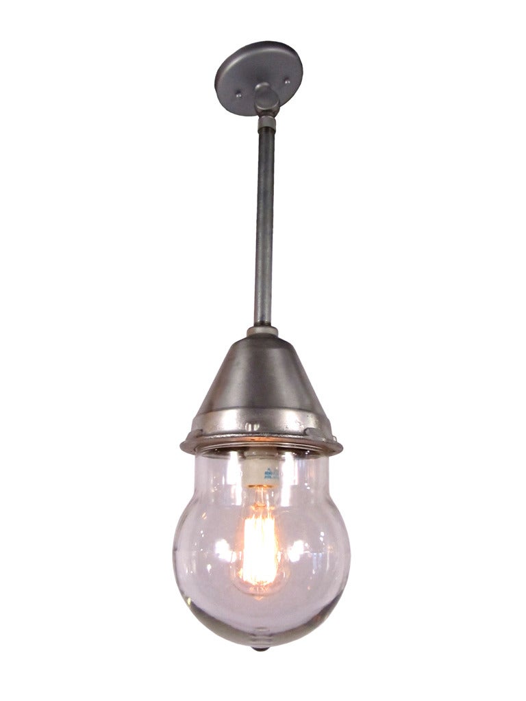 Industrial Pendant Light For Sale