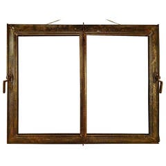 Antique Galvanized Window