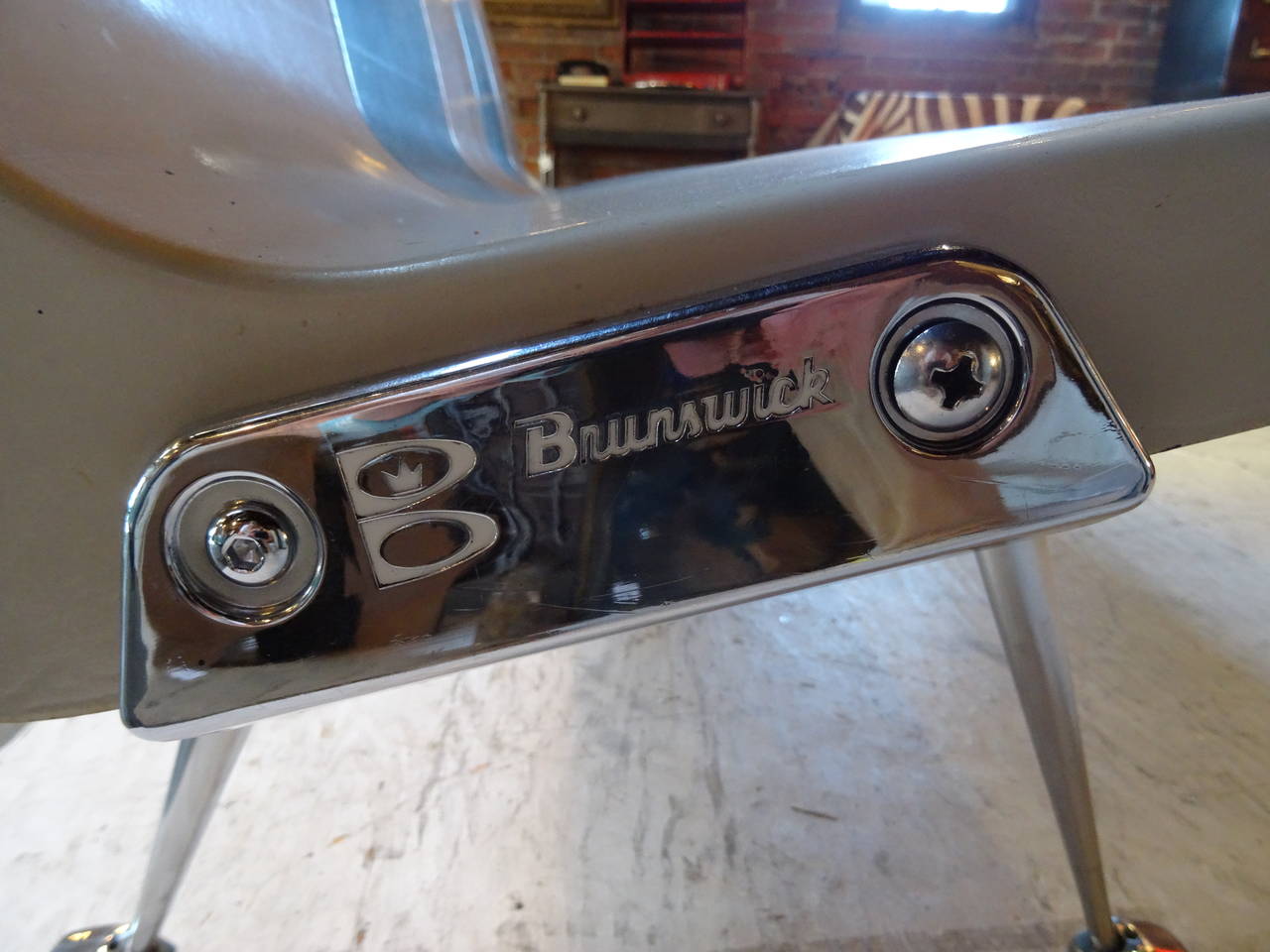 Brunswick Bowling Bench In Fair Condition For Sale In Spokane, WA
