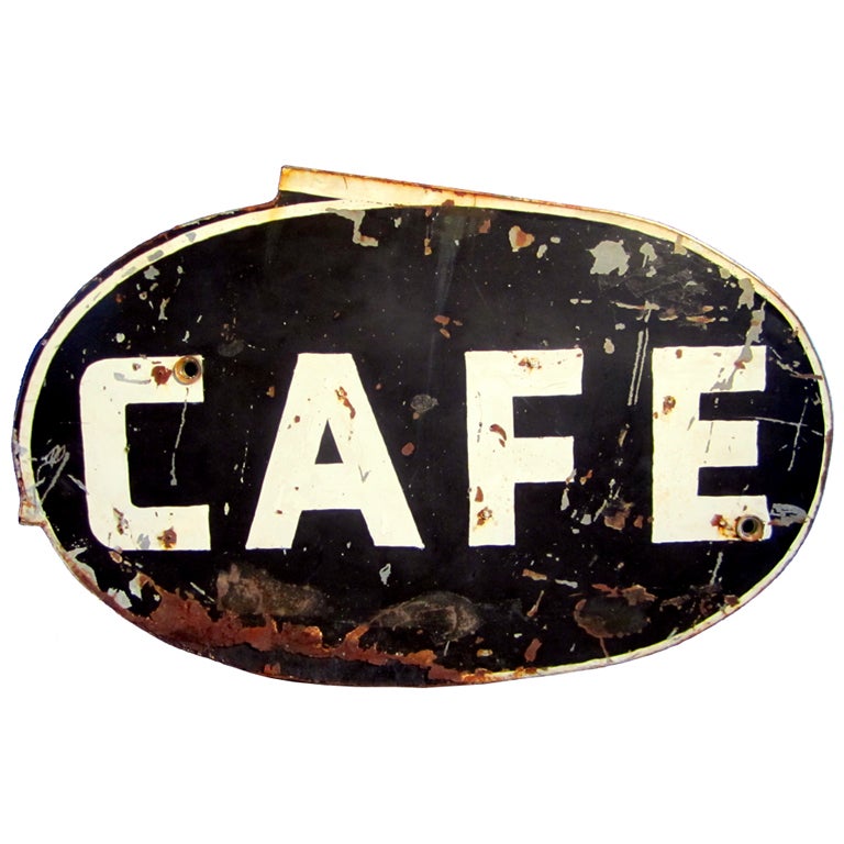 Cafe Sign