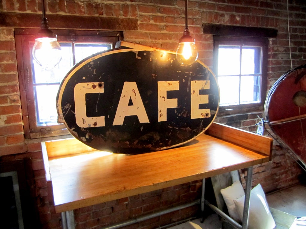 20th Century Cafe Sign
