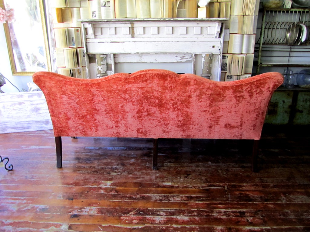 19th Century Hand Carved Sofa