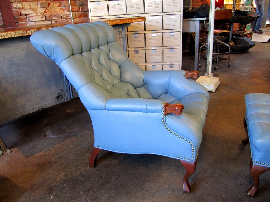 Baby Blue Rip Van Lee Chair 1