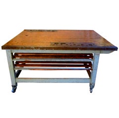 Used Industrial Steel Forming Table
