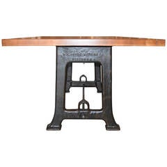 Vintage Industrial Table