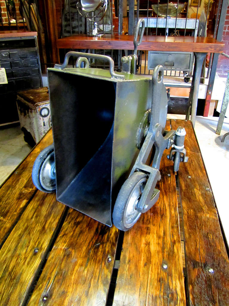 Unknown Industrial Bucket Cart