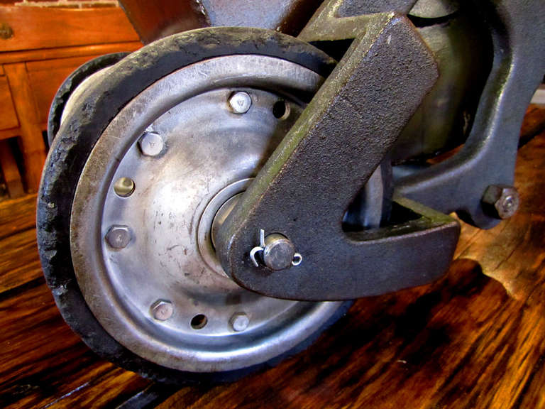 20th Century Industrial Bucket Cart