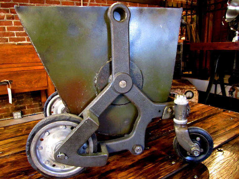 Steel Industrial Bucket Cart