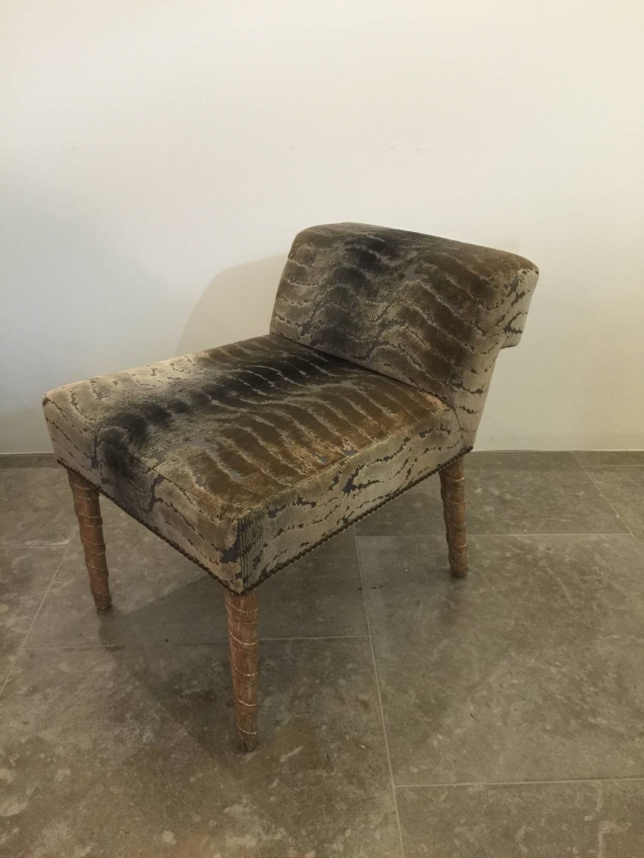 "Tiny Tim" Chair with Square Back