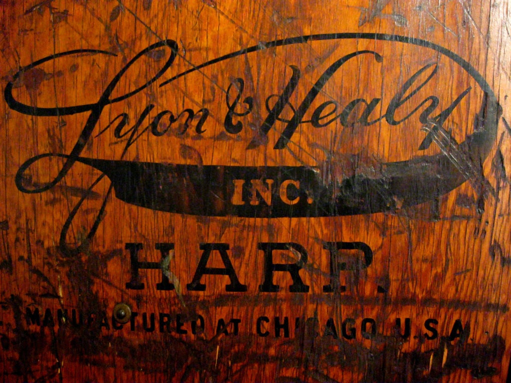 20th Century Harp Case For Sale