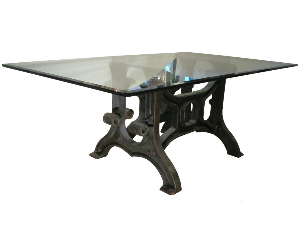 industrial dining table For Sale 2