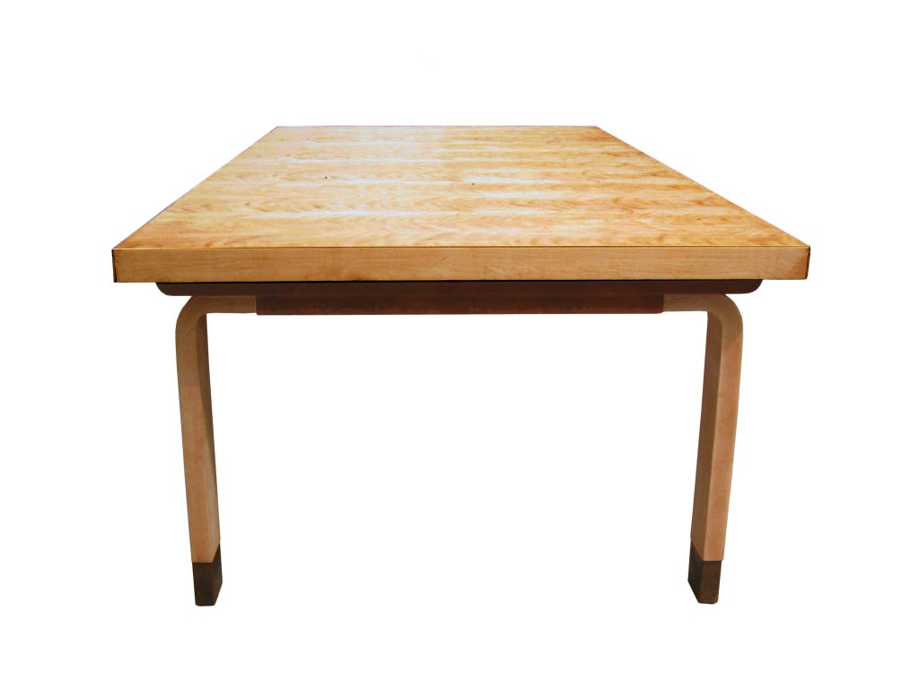 library/dining table by Alvar Aalto For Sale 1