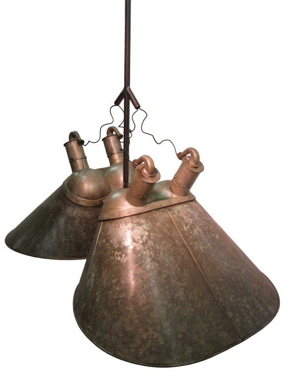 American Industrial Chandelier