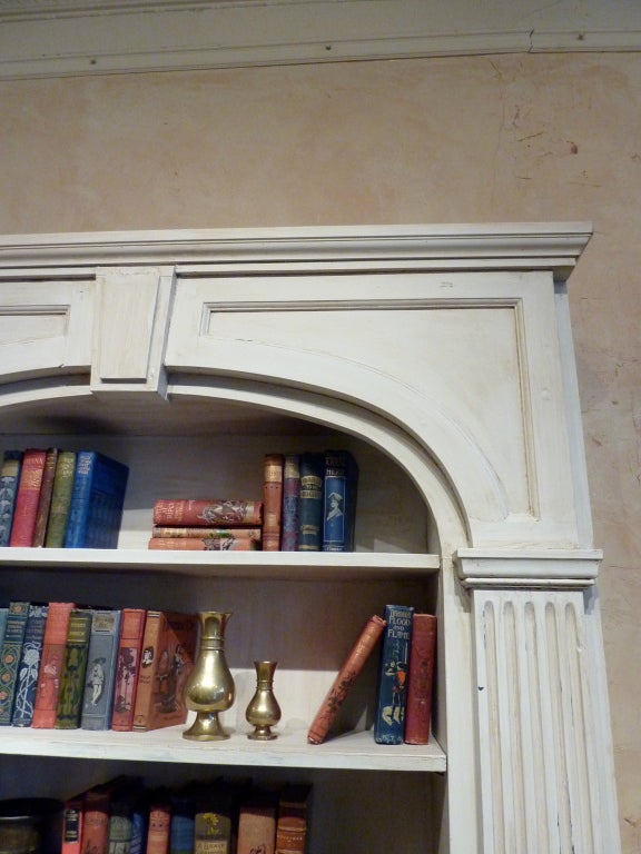 American Pair of Georgian Style Architectural Bookcases.